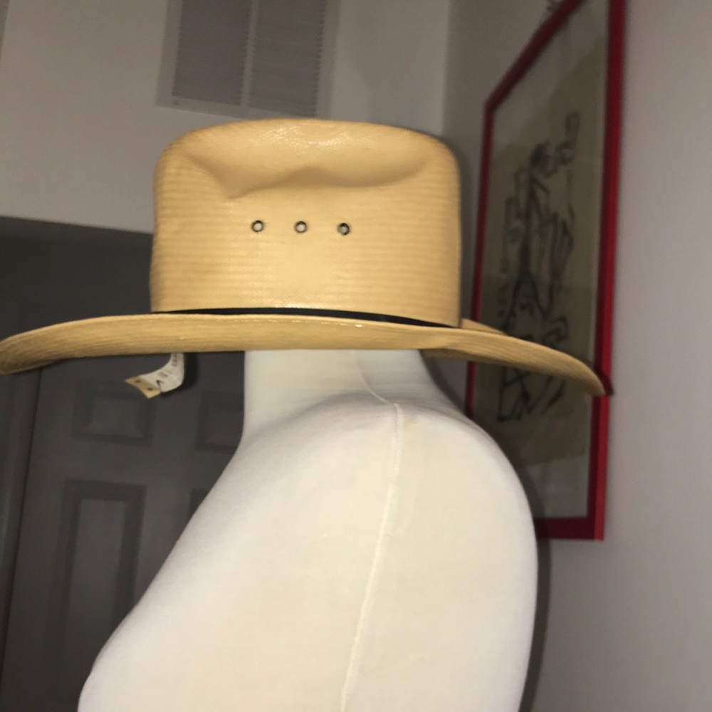 Vintage Wrangler Cattleman Hat Size 7 - Picture 6 of 6